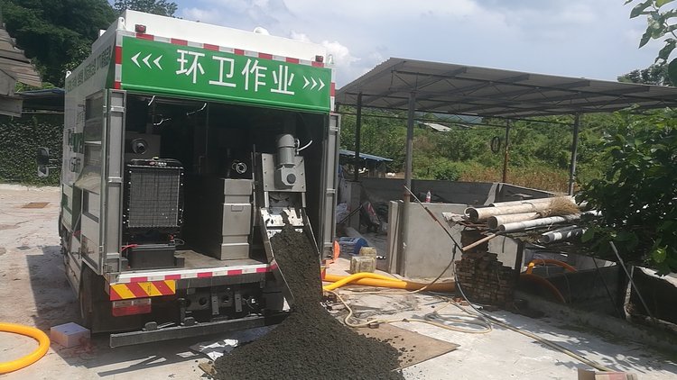承留镇污泥干湿分离技术