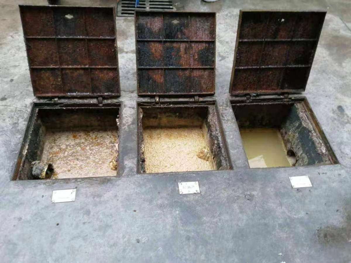 承留镇清理隔油池-污水池清掏