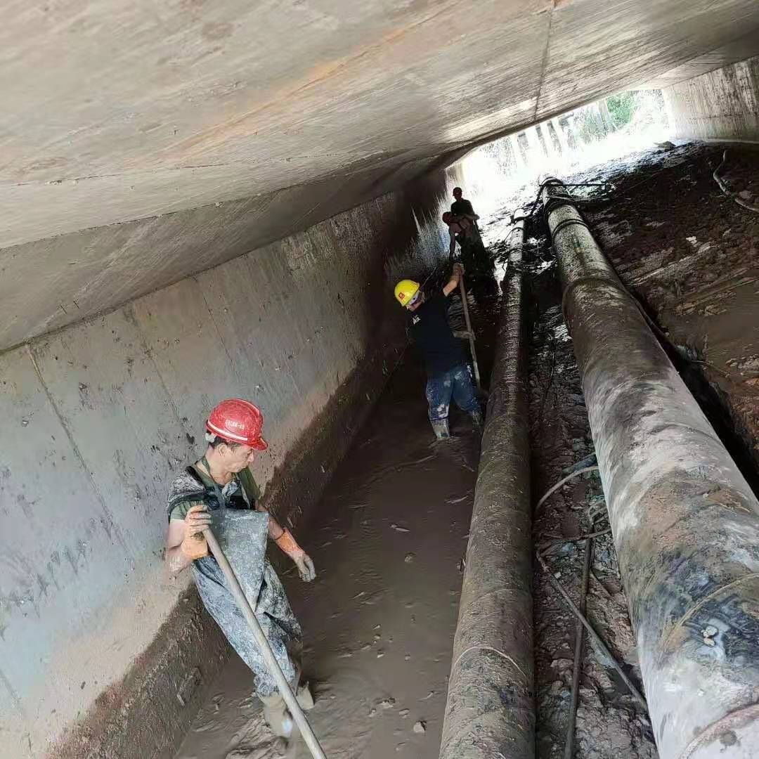 承留镇工业管道清淤