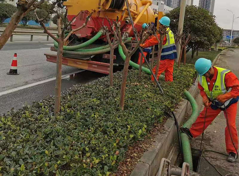承留镇市政管道清淤